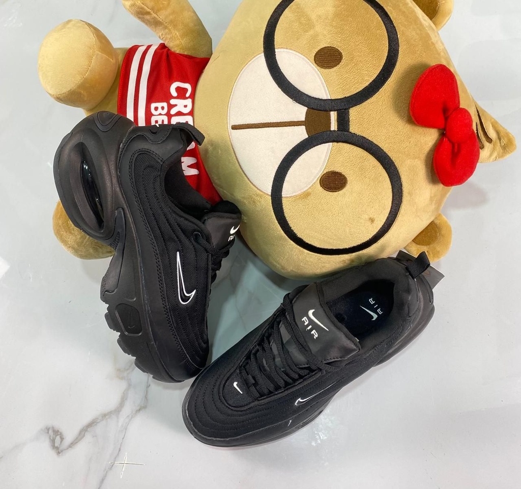 Nike Portal Negro Todo Chulo Blanco NK765-1