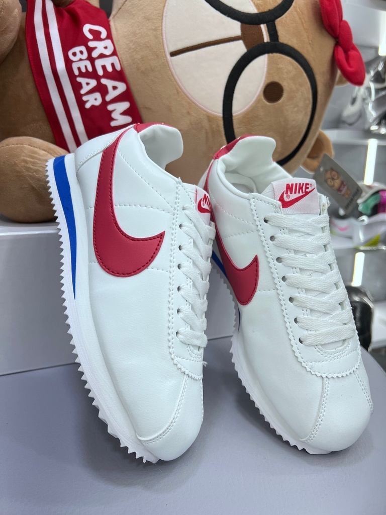 Nike Cortez Blanco Linea Roja NK782