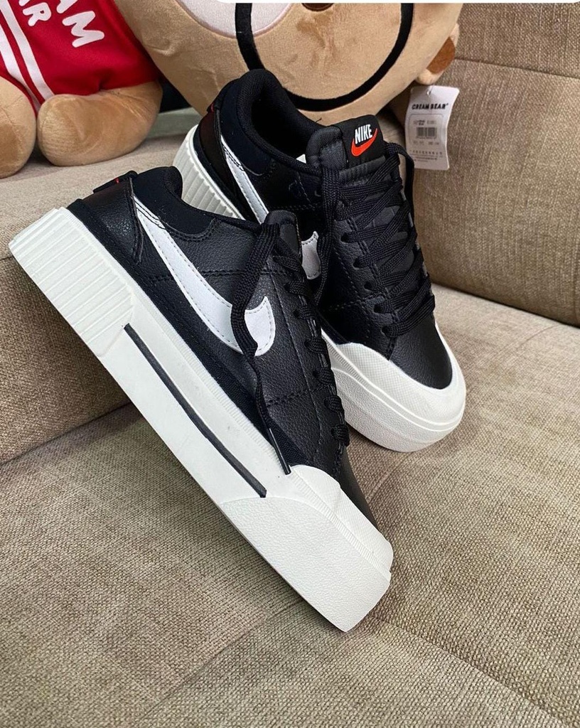 Nike Blazert Court Negro Blanco NK596