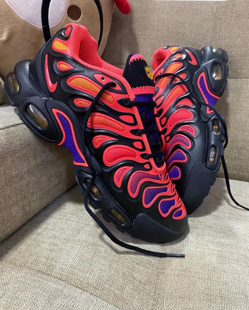 Nike Tn Drift Negro Naranja NK593