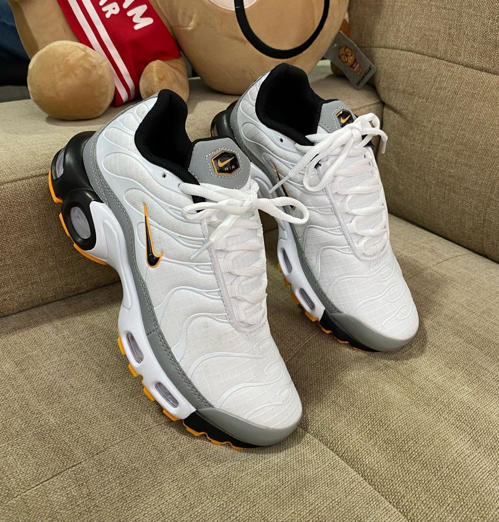 Nike Tn Blanco Amarillo NK509