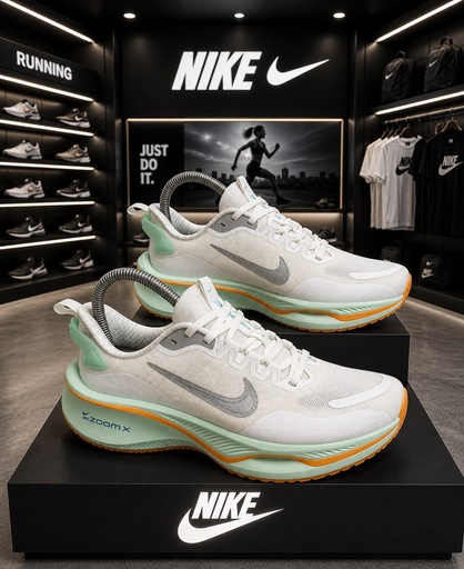 Nike ZoomX Blanco Verde NK750