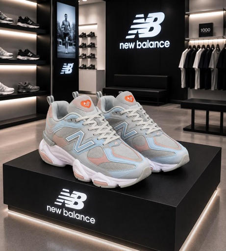 New Balance 9060  Gris Pastel NB76