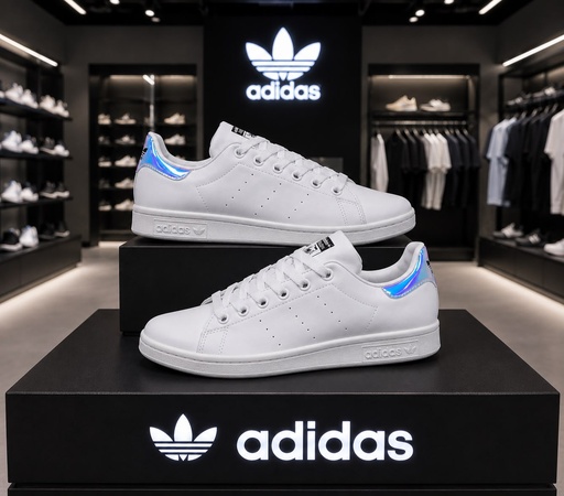 Adidas Stan Smith Blanco Tornasol AD194