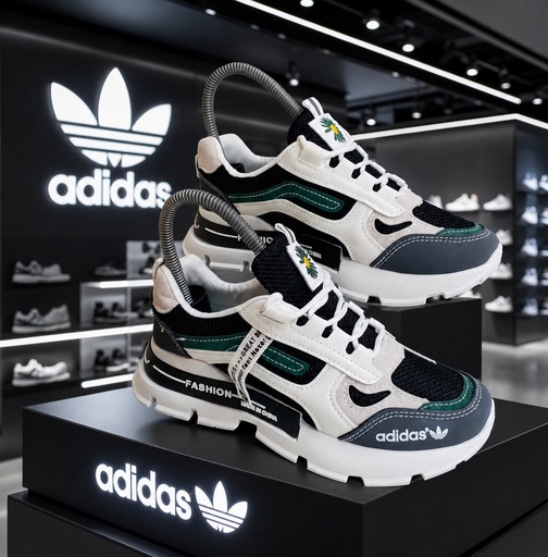 Adidas Fashion III Negro Blanco AD324