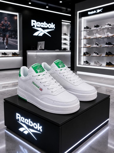 Reebok Blanco Talon Verde RB40