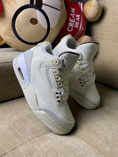 Jordan Retro 3 Travis Beige Blanco JD225