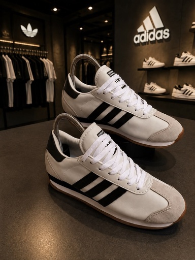 Adidas Country Blanco Negro AD10028