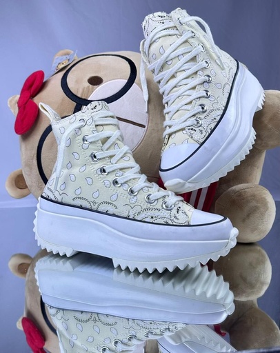 Converse Plataforma Beige Gotas CV14