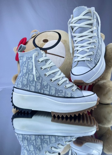 Converse Plataforma Gris Letras CV15