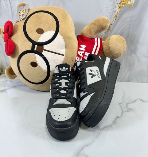 Adidas Plataforma Negro Gris AD243