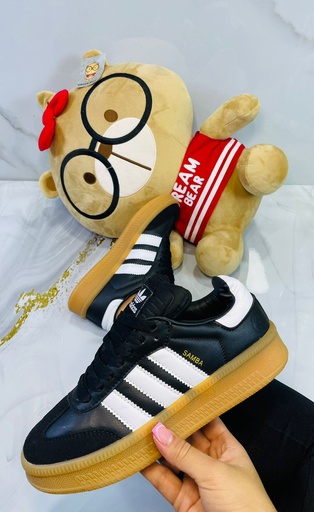 Adidas Samba Negra Talon Blanco 
