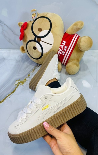 Puma Fenty Gris Suela Goma 