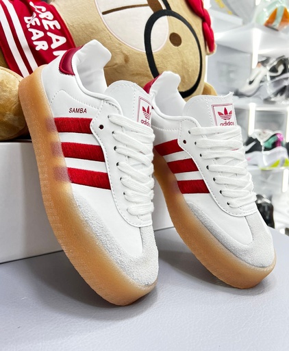 Adidas Samba Blanca Linea Roja AD470 (copia)