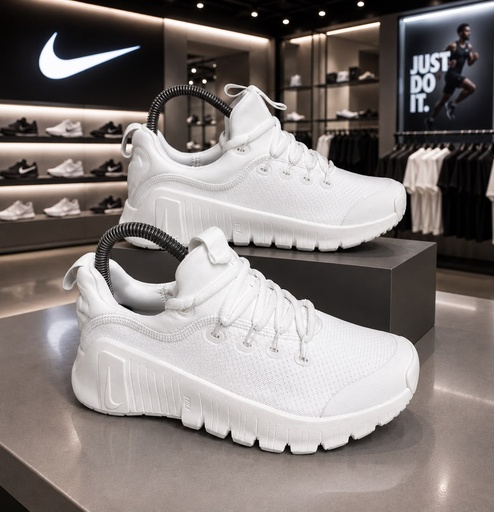 Nike Metcon Blanca-Suela Gris