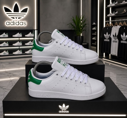 Adidas Stan Smith Blanco-Verde