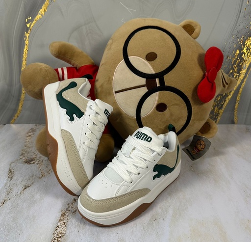 Puma Logo Blanco-Verde