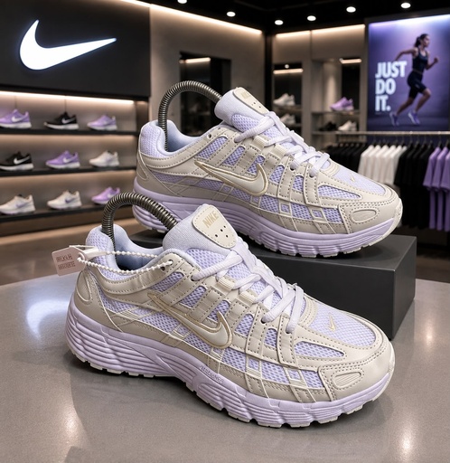 Nike p6000 blanca toda