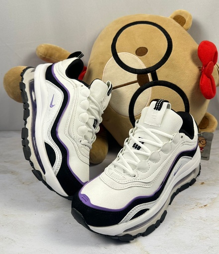 Nike 2000 Plataforma Blanco-Morado