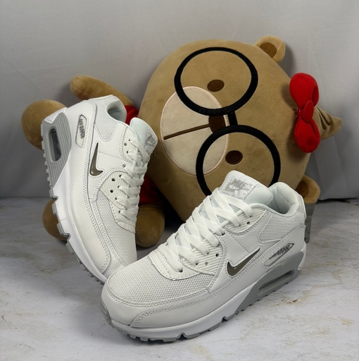 Nike Air Max 90 Blanca-Gris