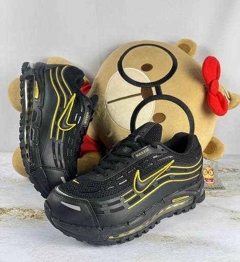 Nike MAX AIR NEGRO DORADO