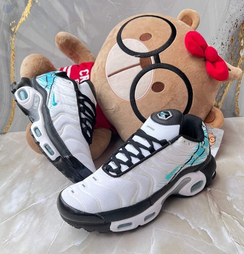 Nike Tn Blanca Agua-Marina