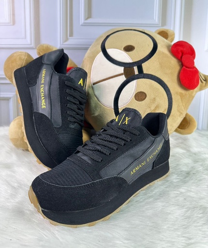 Armani Exchange Negro Suela Goma 