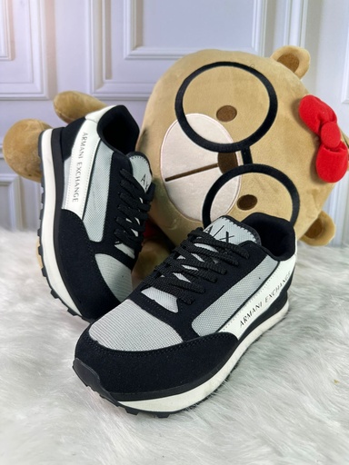 Armani Exchange Gris Blanco