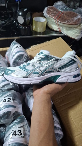 Asics Blanca Verde