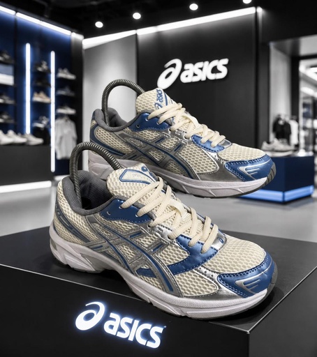 Asics Gris Azul Oscuro