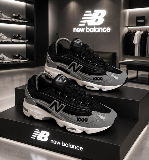 New Balance 1000 Gris Negro