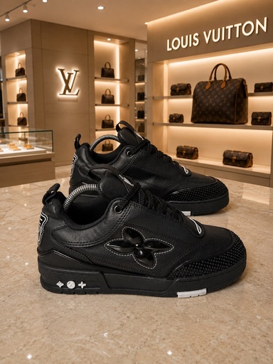 Louis Vuitton Flor Negro Blanco MS
