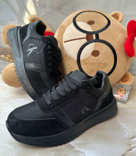 Calvin Klein Suela Alta Negra Toda