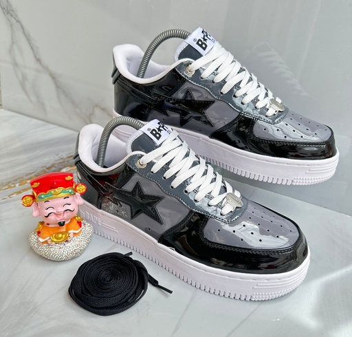 Bape Sta Negro Gris