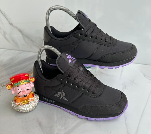 Le Coq Sportif Astra Negro Morado