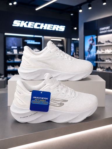 Skechers Aero Burst Blanca Toda