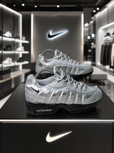 Nike 7 Camaras Gris Negro