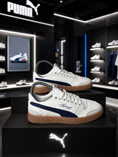Puma Majesty Beige Linea Azul