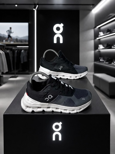 On Runner 2 Negro Gris 