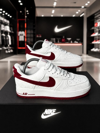 Nike AF1 Valetine´S Day Blanco Rojo