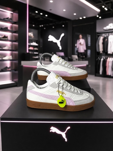 Puma Club II Blanco Rosa Pastel