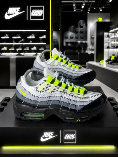 Nike 7 Camaras Gris Verde-LEGO