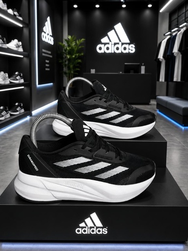 Duramo Speed Negro Blanco