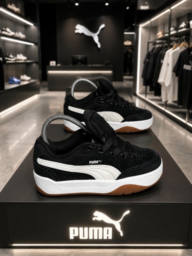 Puma Parma Negro Blanco