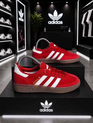 Adidas Spezial Rojo Suela Marron
