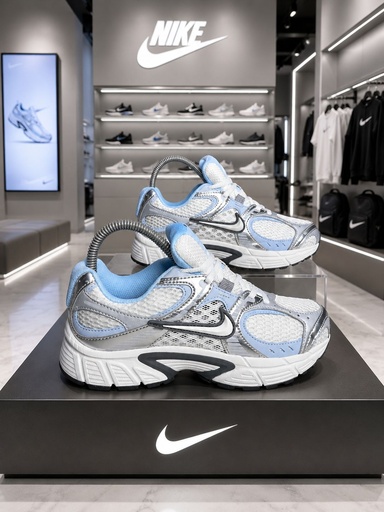 Nike V5 Blanco Gris Azul