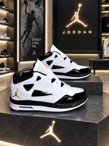 Jordan Club 91 Blanco Negro