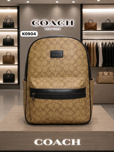 Maletin Coach Cafe Negro (K0904)