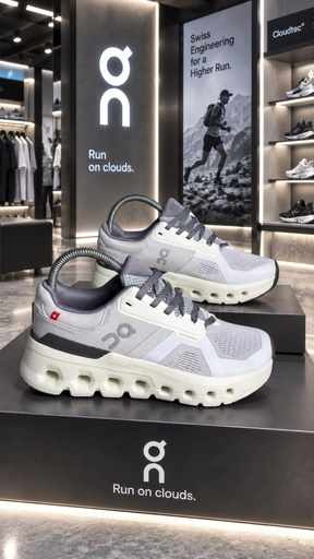 On Running Blanco Gris