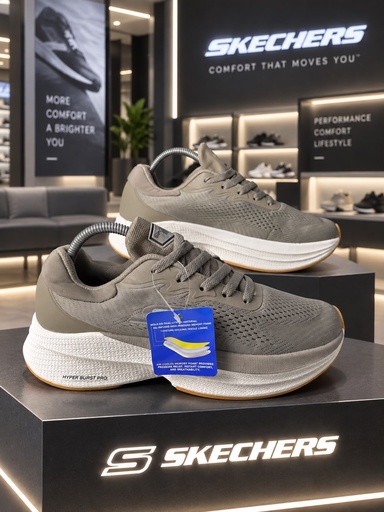 Skechers Burst Pro Verde Blanco